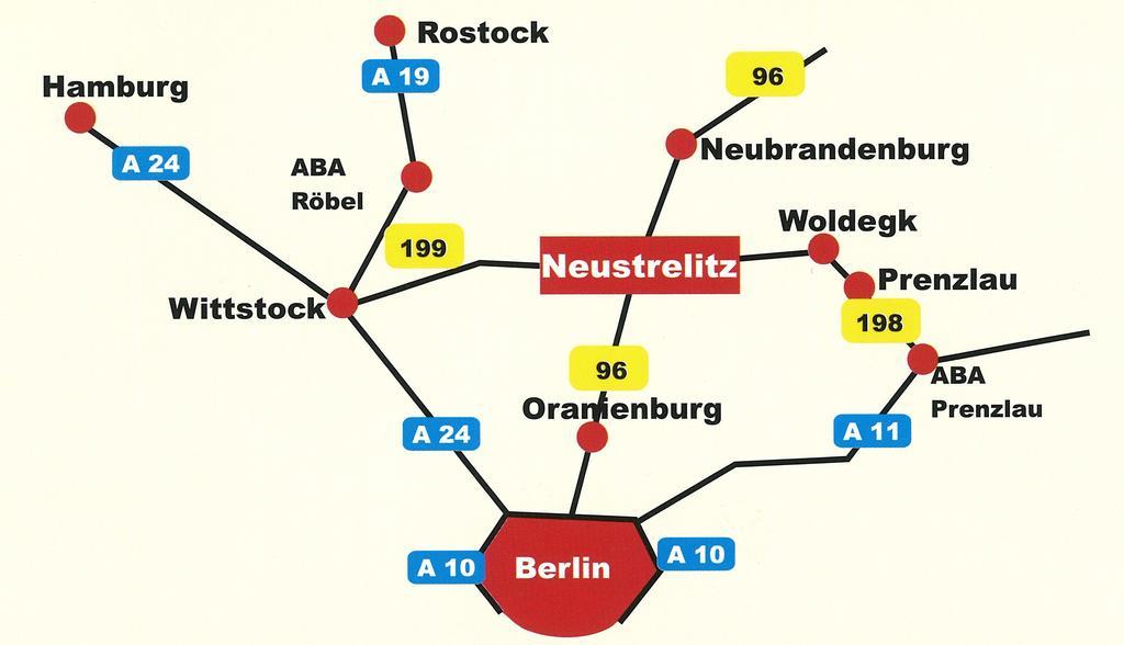 Park Hotel Fasanerie Neustrelitz Eksteriør billede